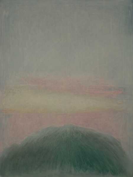 Abbildung: Himmel und Erde (morgens) , 2008, 120x90 cm, Öl auf Leinwand von Brigitta C. Quast